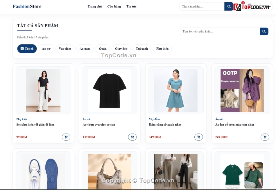 Web thời trang,Web bán hàng,bán hàng thời trang
